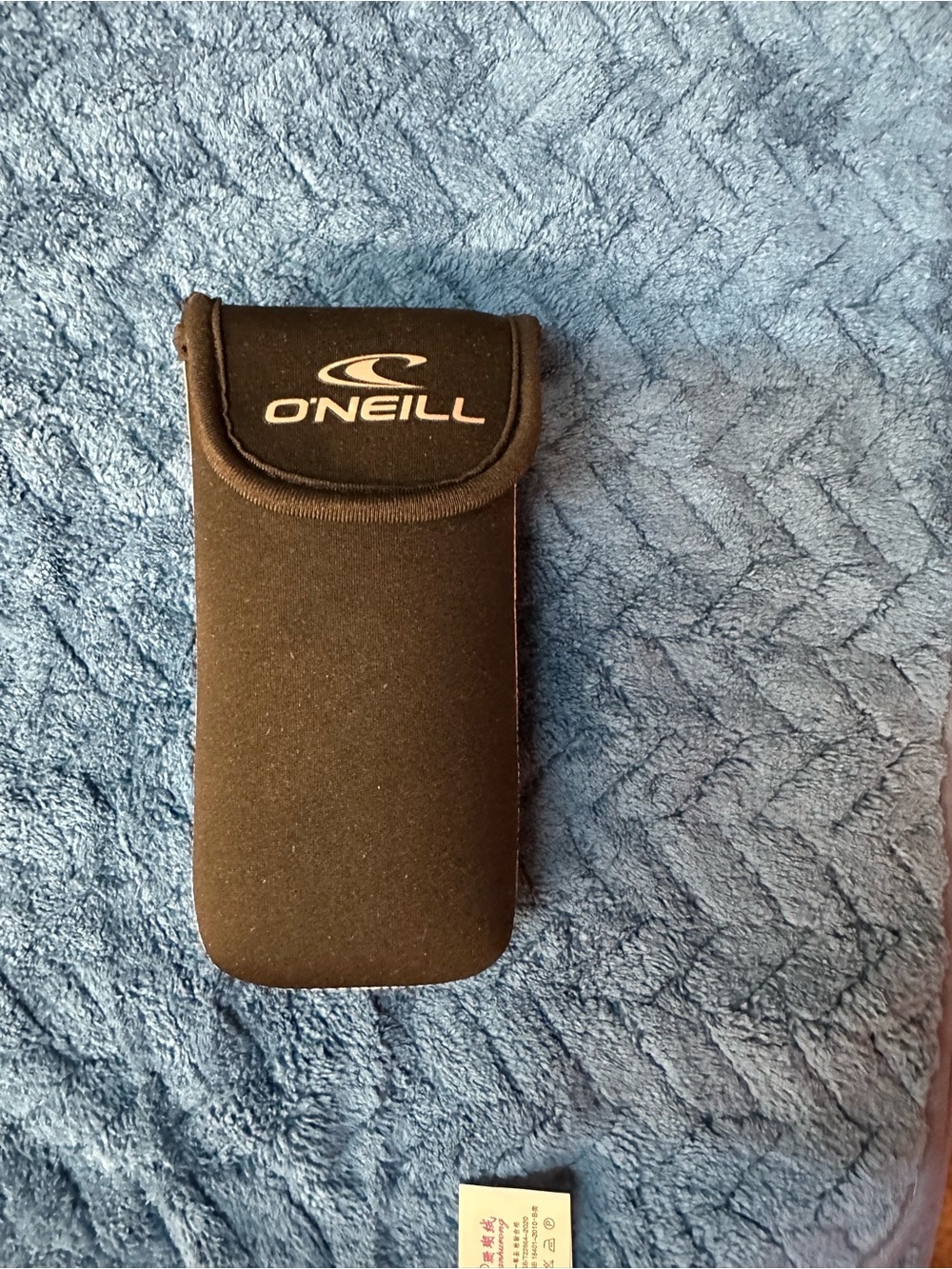 O'NEILL Black Neoprene Phone Holster with Logo